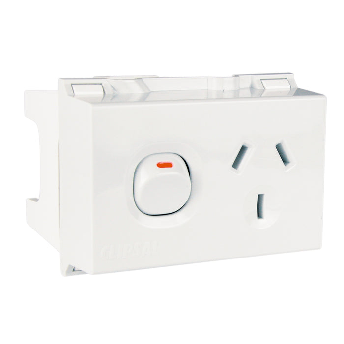 Clipsal SOCKET SWT DIN MTG 10A DP