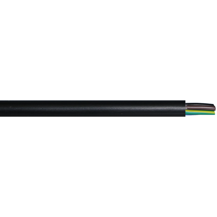 Firstflex 4 x 0.75mm SPVC/SPVC 90C 250/440V FLEX BLACK