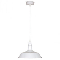 SUPERLUX METAL SHADE RETRO 250mm WHITE