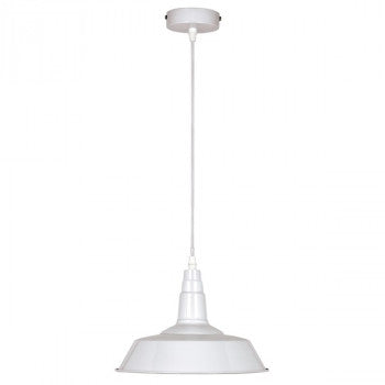 SUPERLUX METAL SHADE RETRO 250mm WHITE
