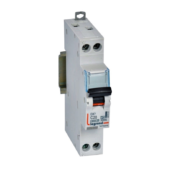 Legrand HPM RCBO DX3 1PN 20A A 30MA 1M