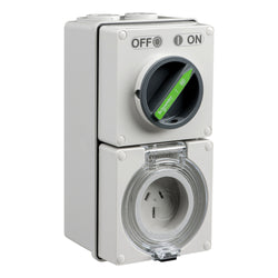 Schneider Easy 56 Switched Socket 3 Pin 15A 250V