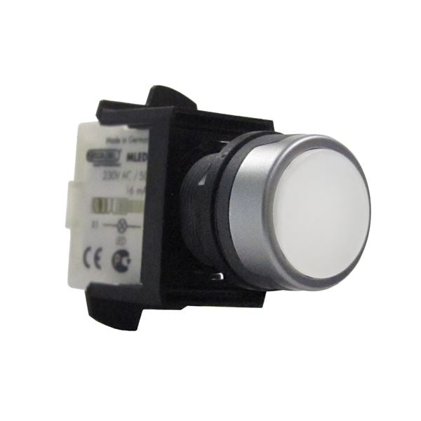 Schlegel Pilot Light Complete 230V - White