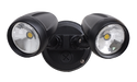 Simx LED ECO DBL SLAVE 2X8W BLK IP44