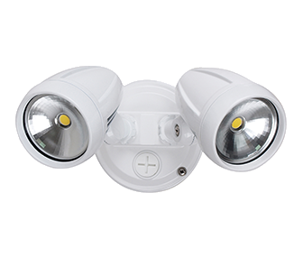Simx LED ECO DBL SLAVE 2X8W WH IP44