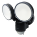 Simx SENSOR LED MAX SPOT BLK 2X8W IP44