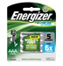 Energizer E000018700 Battery 1.2V AAA Size Rechargeable NiMH 800mAh 4 Pack