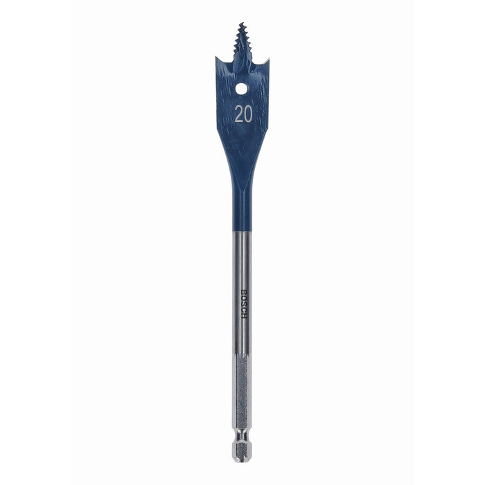 Spade Bit Daredevil Xtreme 20 x 152 mm 1/4inch Hex Shank 1pc pack Self-Drilling Rasp  Self Cut