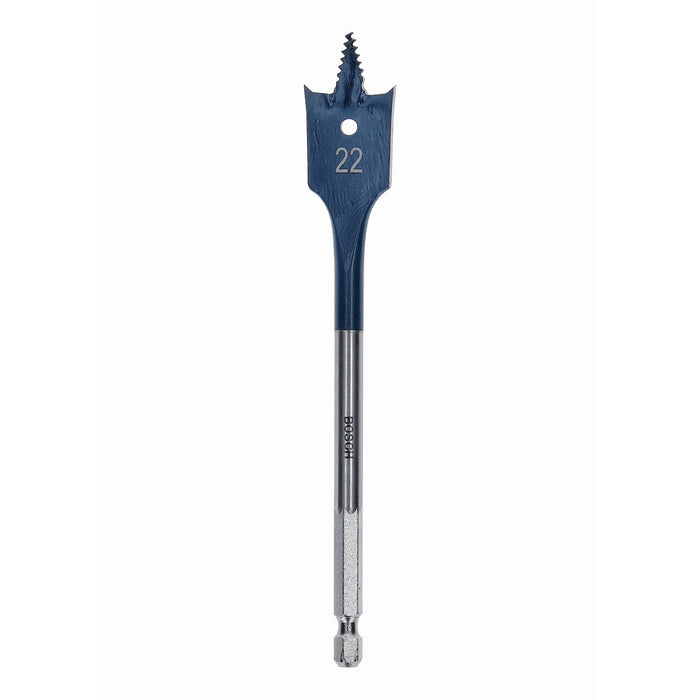 Spade Bit Daredevil Xtreme 22 x 152 mm 1/4inch Hex Shank 1pc pack Self-Drilling Rasp Self Cut