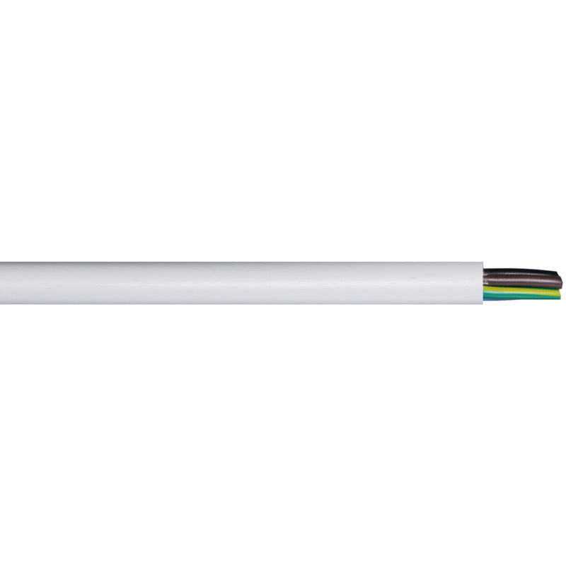 Firstflex 4 x 1.0mm SPVC/SPVC 90C 250/440V FLEX WHITE — Scott Electrical
