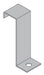 Unistrut 2086276 Hold down bracket Z AL12B