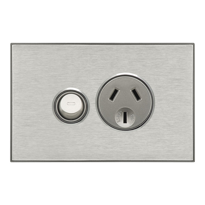 Clipsal SOCKET SWT SINGLE SATURN 10A