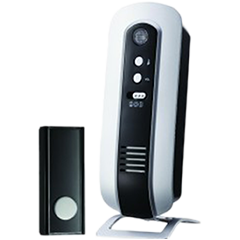 Friedland APARTMENT DOOR CHIME SILVER/BLACK Simx