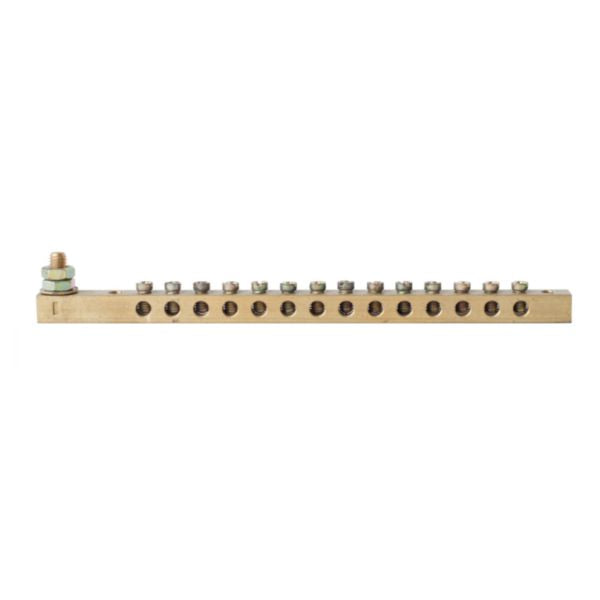Teubel Earth bar 14 way one stud 6mm