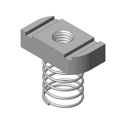 Mssmec EM/SNLM10 CHANNEL LONG SPRING NUT HDG