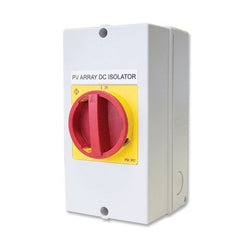 Engcomp PV 1500v DC Isolator in Larger Box (K&N in  IP67 Box)