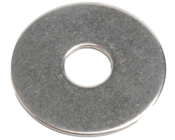 Mssmec STEEL FLAT PENNY FENDER WASHER M10X32X1.6 ZINC PLATED