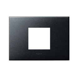 Legrand Arteor AR plate hor sq 2mod graphite