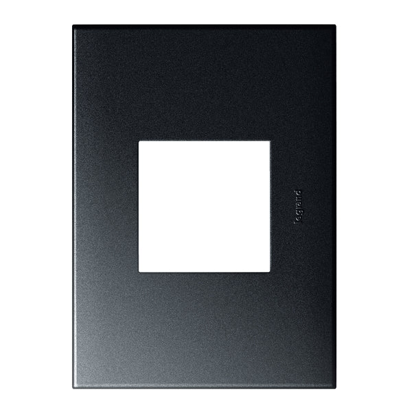 Legrand HPM AR VER SQ 2 MOD PLT GRAPHITE