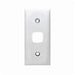 Legrand HPM  SWITCH PLATE 2 GANG WHITE