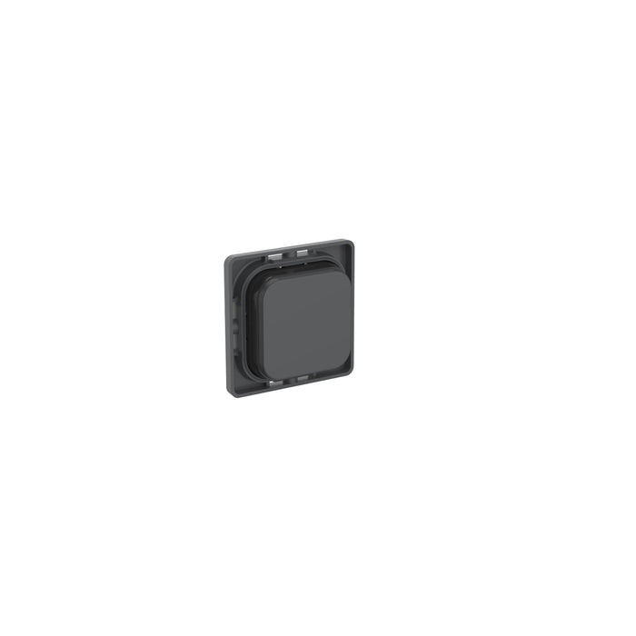 Iconic Pushbutton Mech Cap PK5 Anthracite