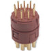 Lapp EPIC M23 12P SLM Insert + Male Solder Contacts. Anti-clockwi