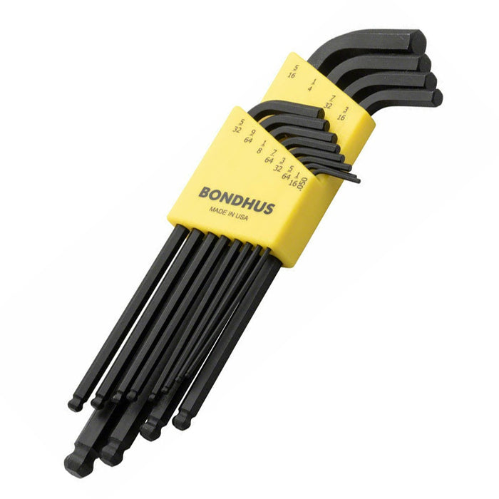 BONDHUS SET 12 BALLEND L-WR .050-5/16'