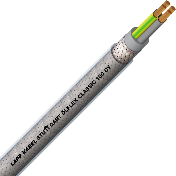 Lapp OLFLEX 100 CY VSD Clear Screened Flex Coloured Cores 4G25 (3 + E)