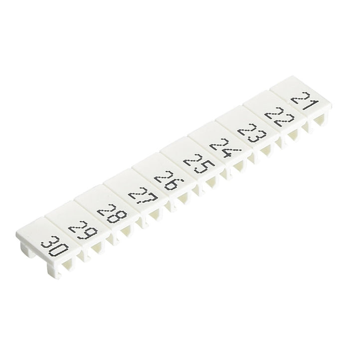 Wieland Marker - 2.5mm - 21 .. 30 (Strip of 10)