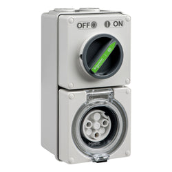 Schneider Easy 56 Switched Socket 3 Pin 20A 250V