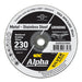Trucut Sheffield SHEFFIELD MaxAbrase 230 x 6.0mm Grinding Disc - Stainless