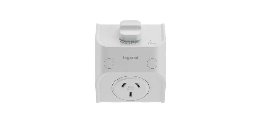 Legrand HPM Single outlet 10A WP IP33