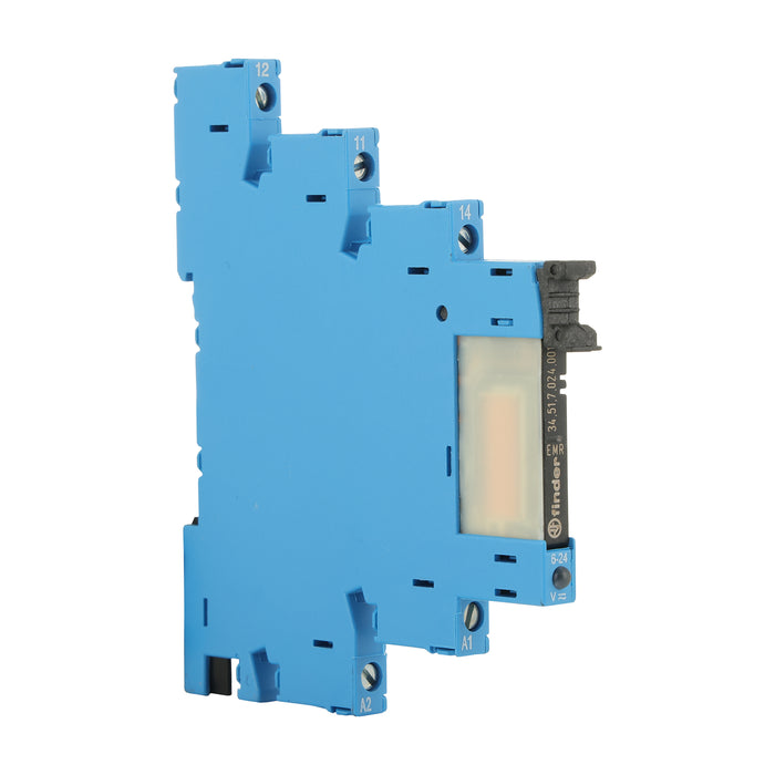 Finder Interface Relay 6A 1C/O 24VAC/DC Coil