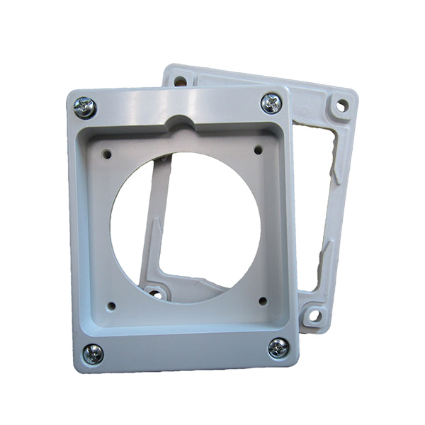 Rectangular Flanged Cut Out Firstflex 654.0108 Scame SCAME FLANGE CUT OUT ADAPTOR PLATE 75X75 ...