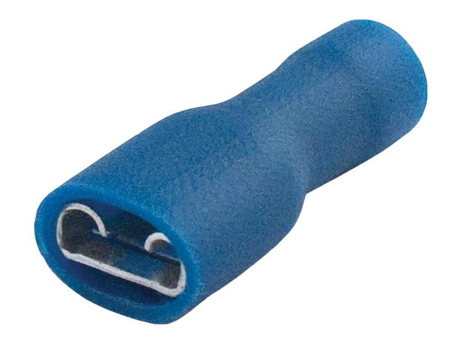 Utilux 100PKT PRE-INSULATED S/GRIP BL 1.5-2.5MM REC/4.8MM