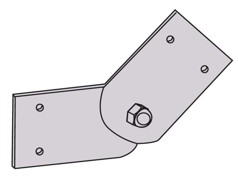 Unistrut 2075432 Vertical hinge AL16