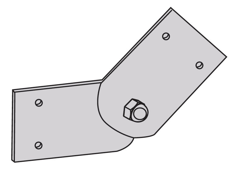 Unistrut 2099358 Vertical hinge AL12