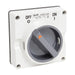 Iso SWITCH 1 POLE 2 WAY 10A 250V AC GREY LESS BACK BOX