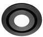 Manrose Designer Contour System 200 200mm Round Fascia & LED Black Simx