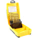 Trucut Sheffield 19 Piece HSS Jobber Drill Set