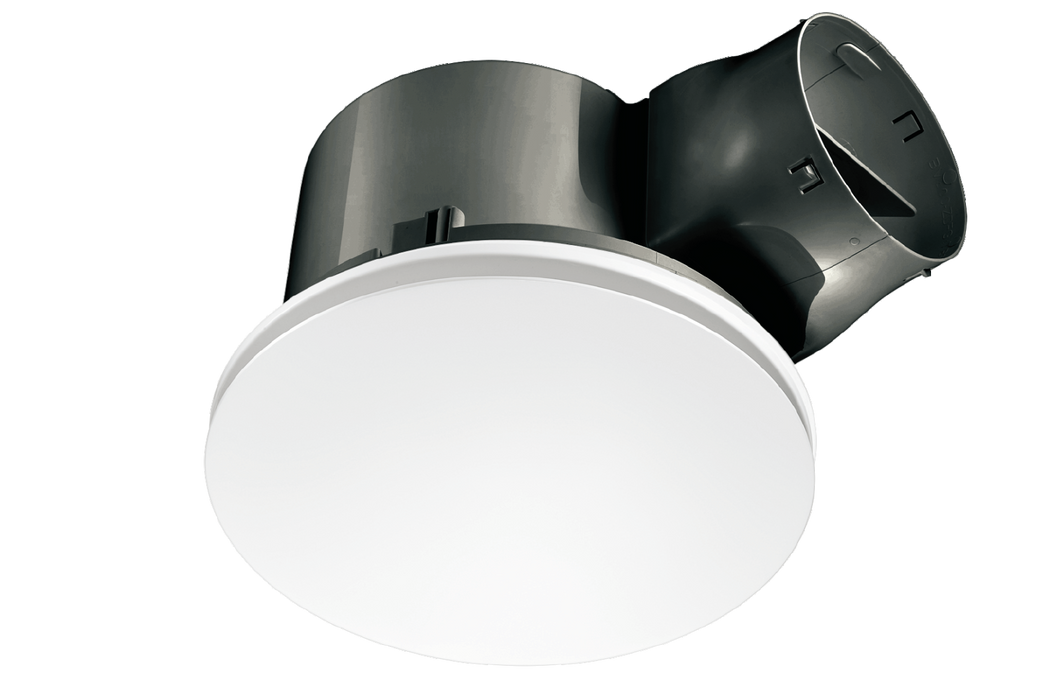 Manrose DESIGNER CONTOUR SYSTEM 300 150MM HIGH STEAM FAN BODY AND ROUND WH FASCIA  Simx