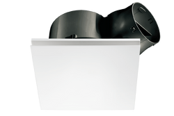Manrose DESIGNER CONTOUR SYSTEM 300 150MM HIGH STEAM FAN BODY AND SQUARE WH FASCIA  Simx