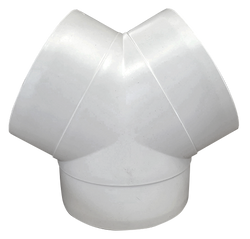 Simx 125mm PVC Y Branch