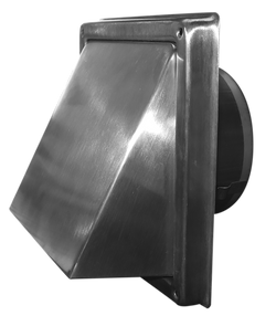 Manrose 150mm Stainless Steel Cowl With Mesh Floorap Simx