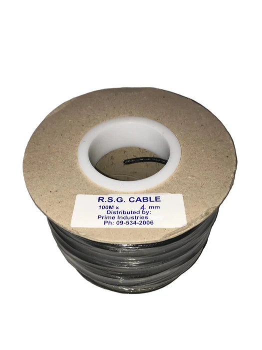 Prime 4.0mm X 100.0M Black RSG Reel
