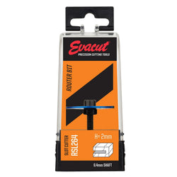 EVACUT SLOT CUTTER ROUTER 2X38 6.4