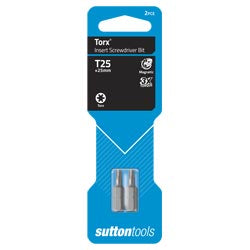 SUTTON T10 X 25 TORX 2PK