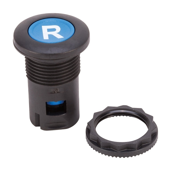 Blue R Button Assembly Allen Bradley Push button reset blue R — Scott Electrical