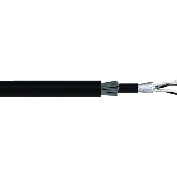 Firstflex 6 PAIR x 0.5mm SPVC SWA OVERALL FOIL SCREEN BLACK