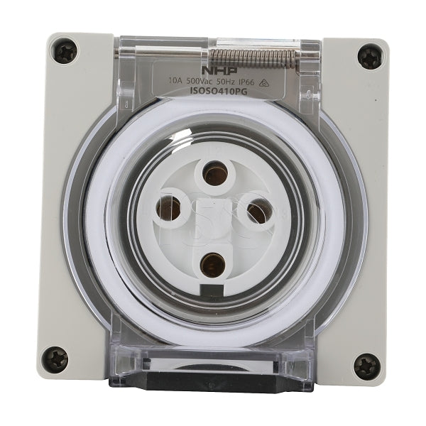 Iso Socket outlet 4 pin 16A 500V — Scott Electrical